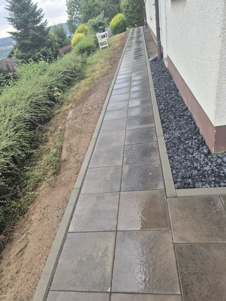 Projektzustand nach den Arbeiten
